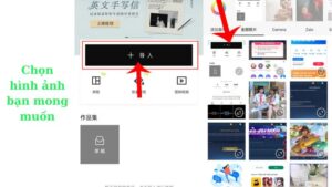 Mở ứng dụng chỉnh ảnh Xingtu